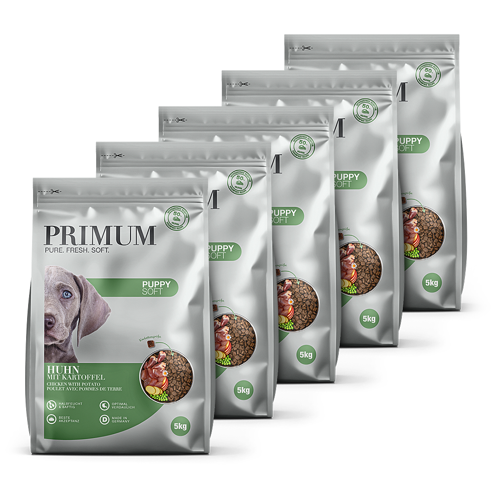 PRIMUM Hundefutter 5 x 5kg Paket
