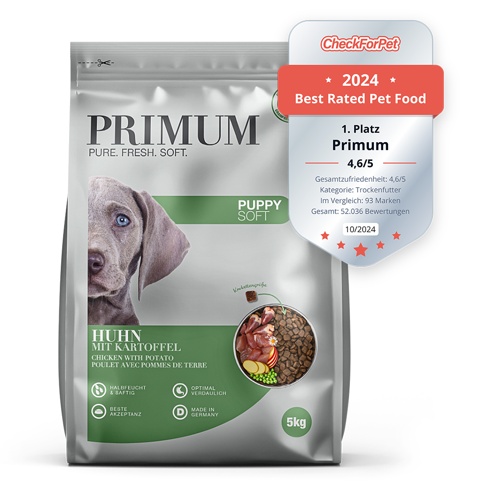 PRIMUM Soft Puppy Huhn & Kartoffel Hundefutter