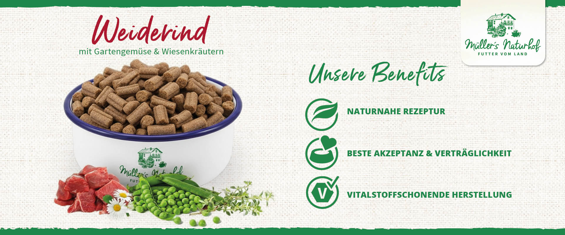 Müller’s Naturhof Traditionell Weiderind