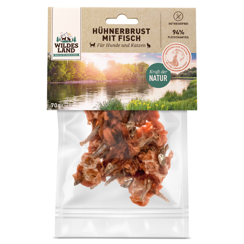 Wildes Land Classic Adult Nassfutter Huhn und Lachs