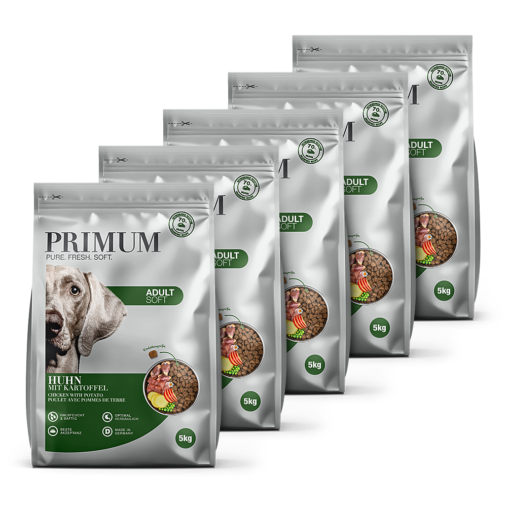 PRIMUM Hundefutter 3 x 5kg Paket